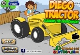 Diego na traktoru