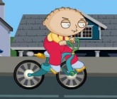 Stewie na kole